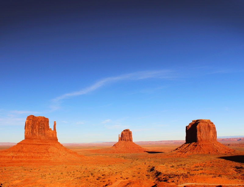 Forrest Gump Point Mexican Hat Monument Valley Photo Art Print Poster 12x18 inch