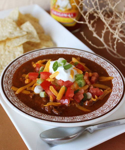 BEEF CHILI with Masa Harina Southwest Discovered