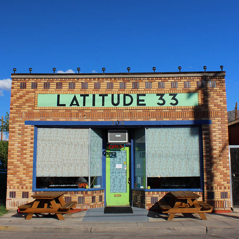 Latitude 33, Truth or Consequences NM, taken by Southwest Discovered