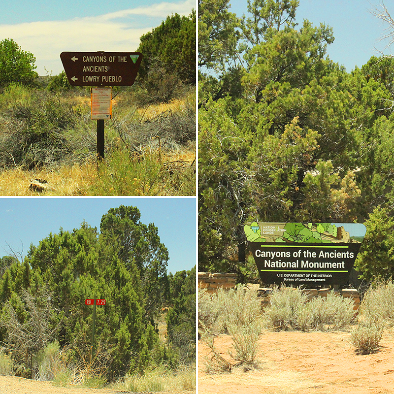 Lowry Pueblo Park Signage