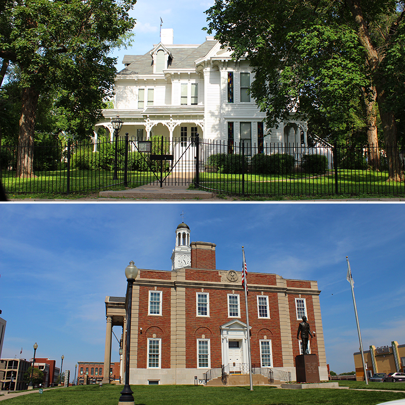 Truman House and Independence Courthouse