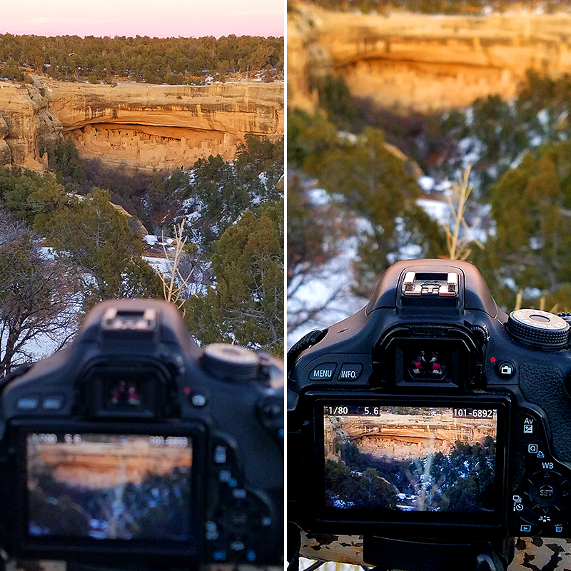 Camera and Cliff Palace