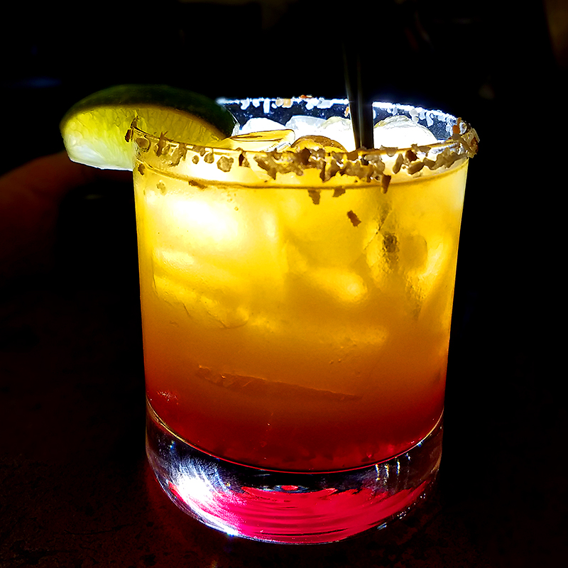 Oaxacan Sunrise drink